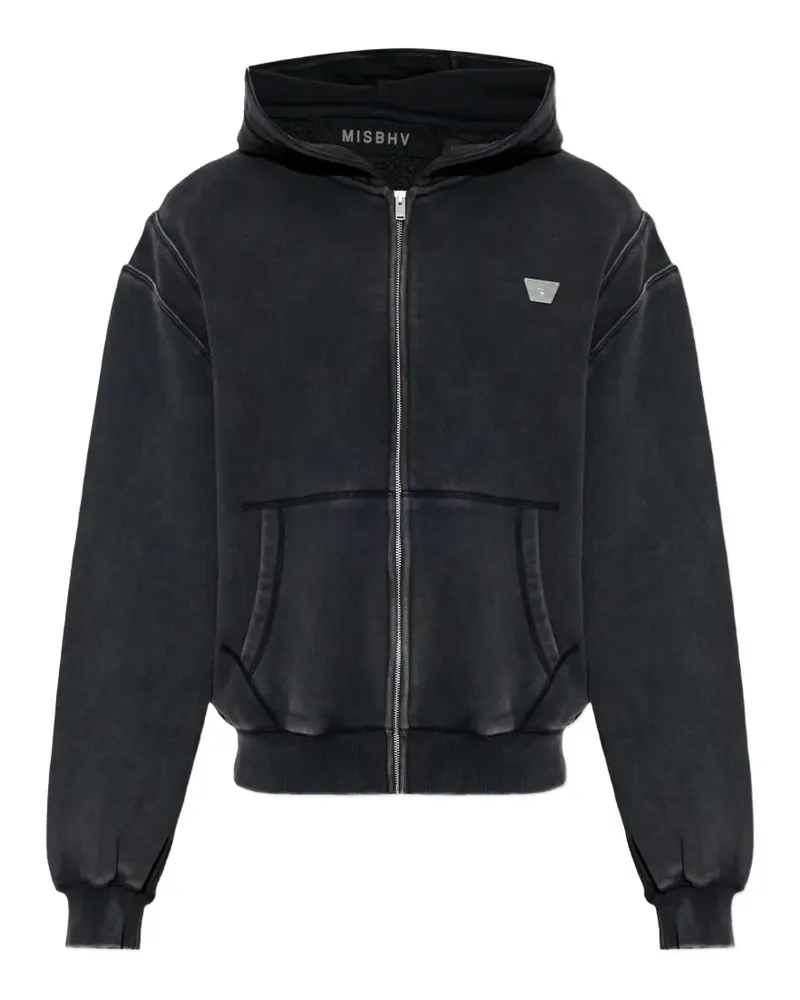 MISBHV zip hoodie - Schwarz Schwarz