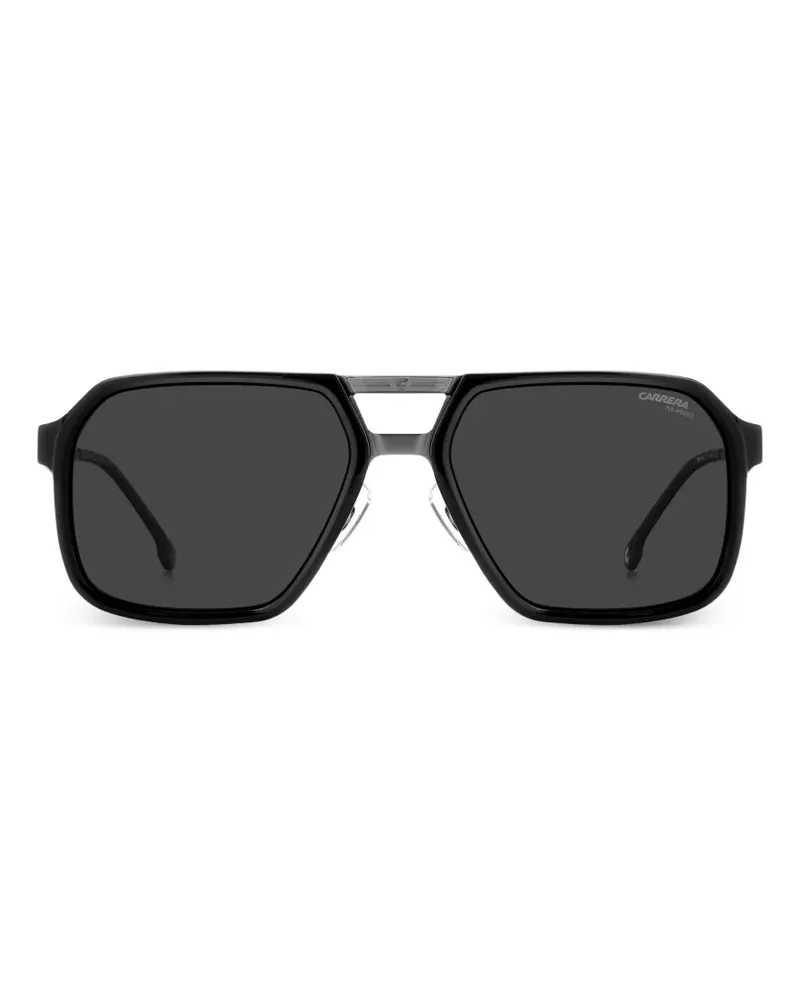 Carrera geometric-frame sunglasses - Schwarz Schwarz