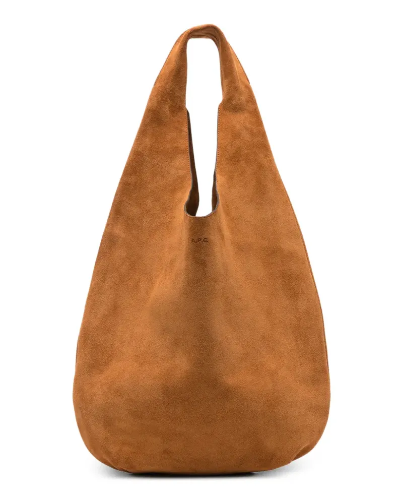 A.P.C. Le Neige Schultertasche - Braun Braun