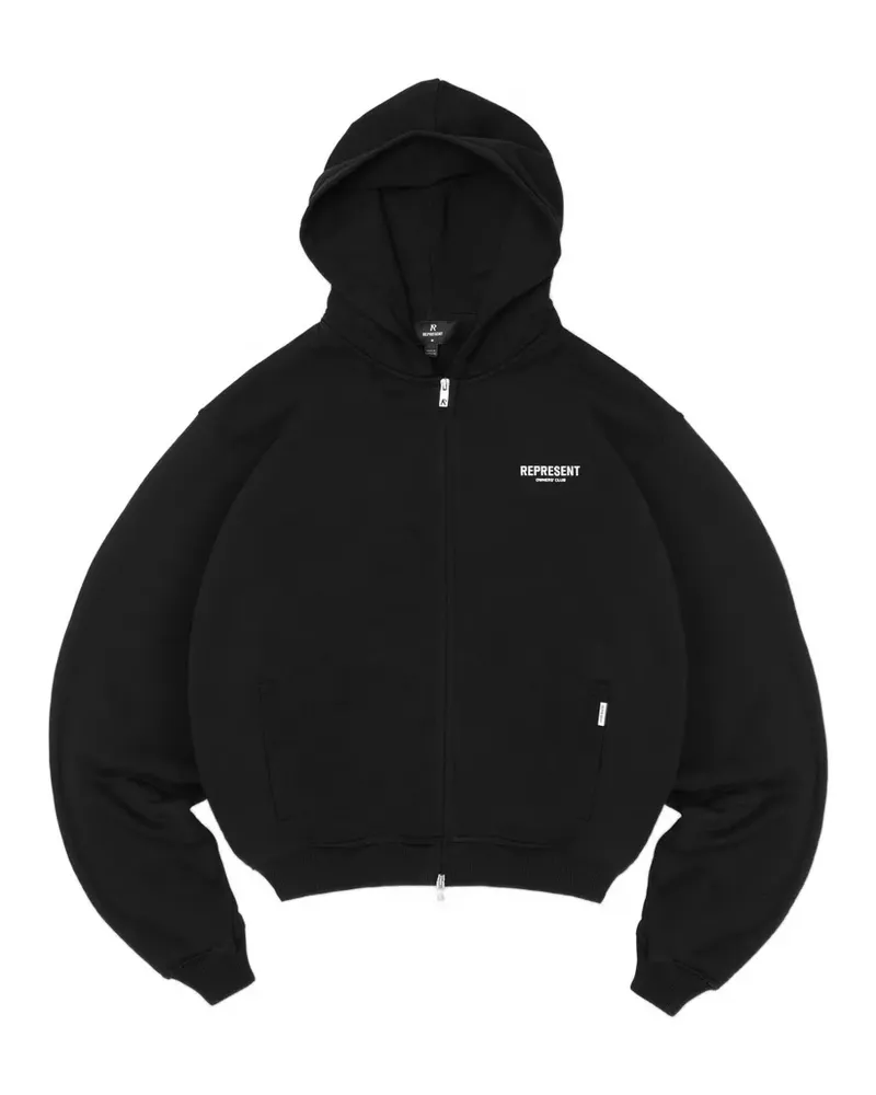 REPRESENT Owners' Club zip-up hoodie - Schwarz Schwarz