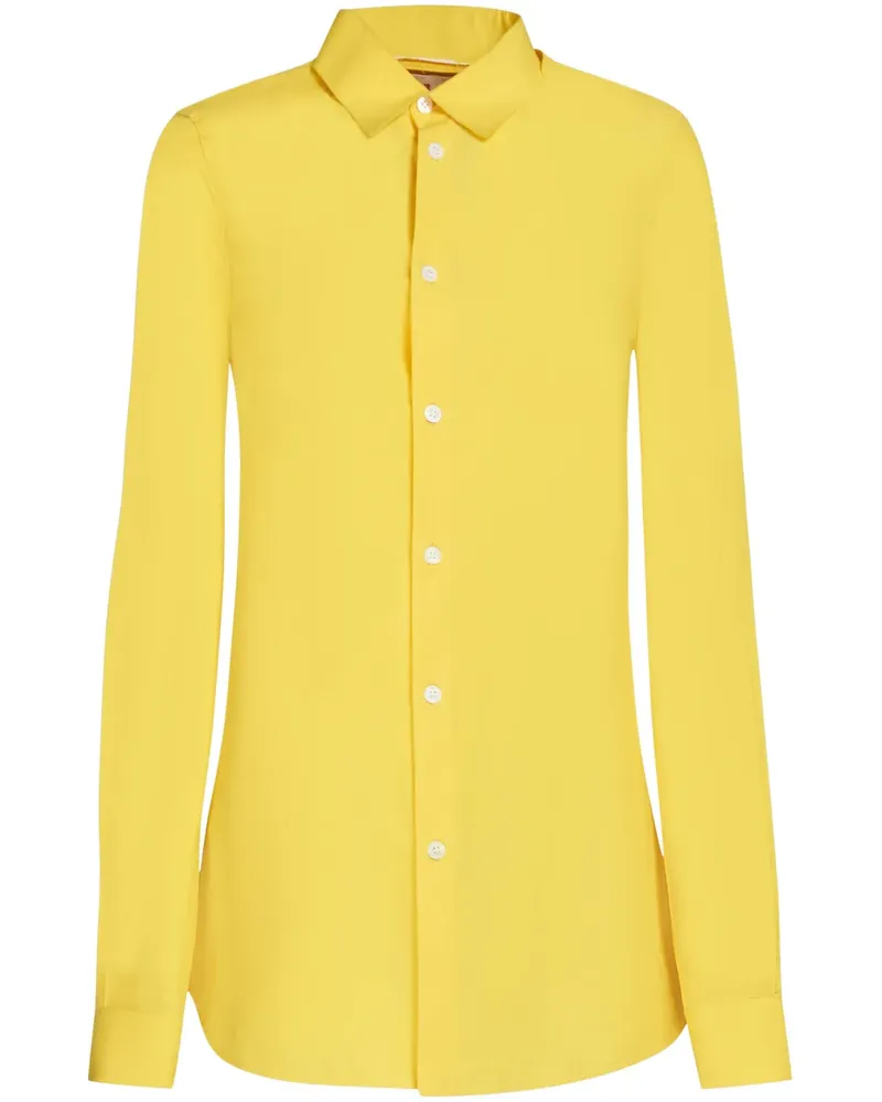 Marni Hemd mit Ballonärmeln - Gelb Gelb