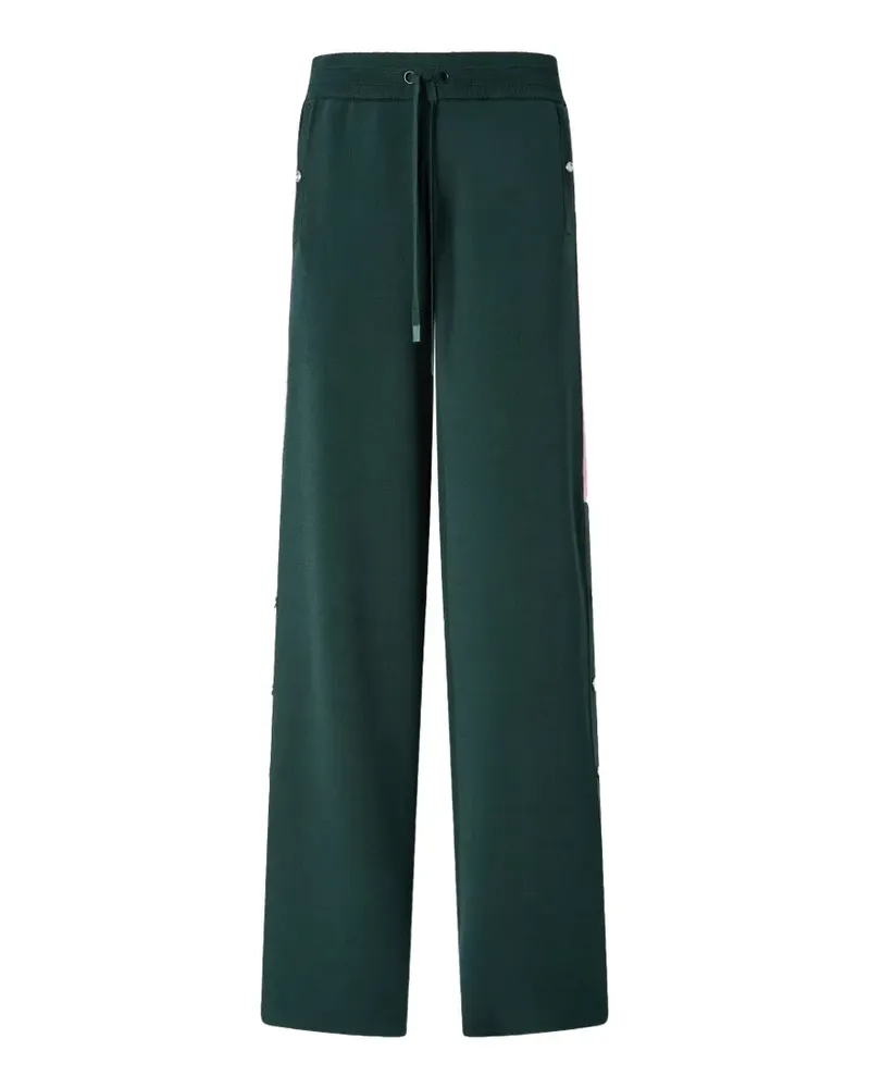 Pinko Hose mit Streifen - Grün Grün