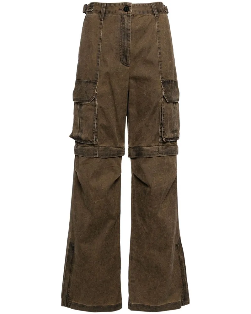 JUUN.J Cargohose mit abnehmbarem Bein - Braun Braun