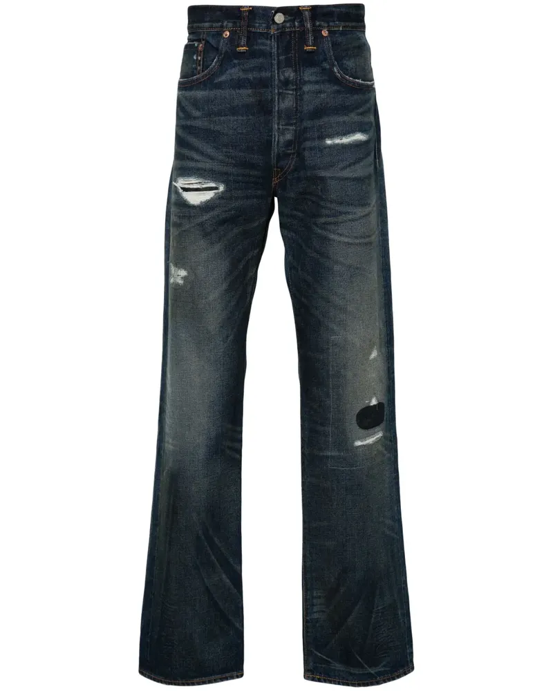 Ralph Lauren Jeans im Distressed-Look - Blau Blau