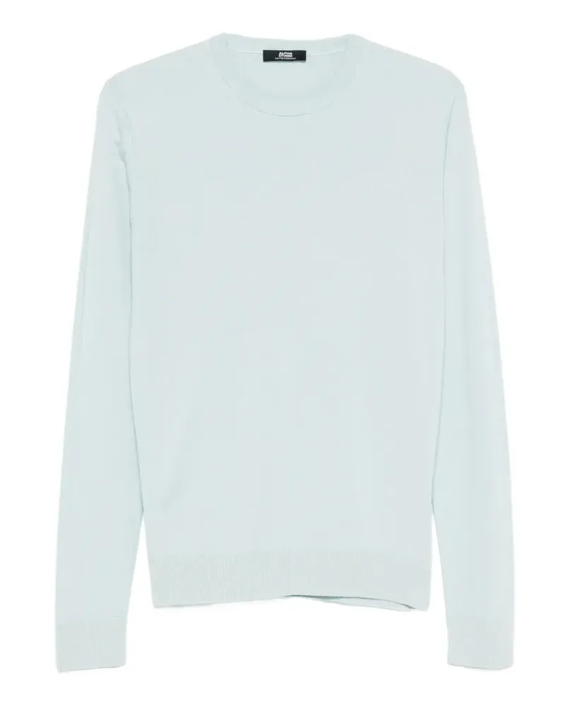 Alpha Studio crew-neck sweater - Blau Blau
