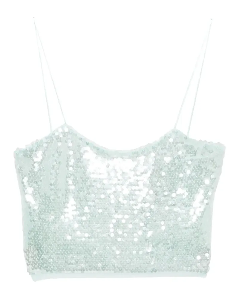 forte_forte sequin-embellished blouse - Grün Grün