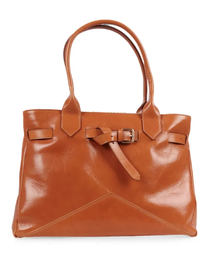 Ballantyne medium Kate buckled tote bag - Braun Braun