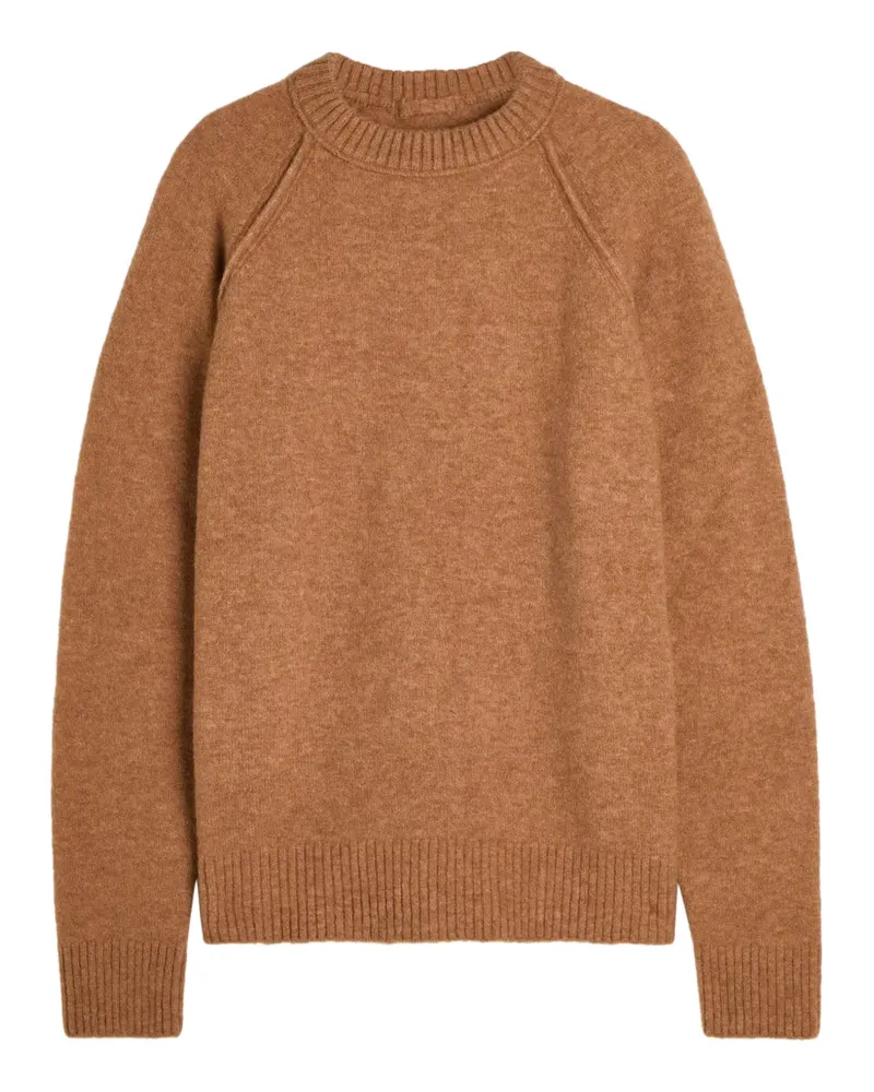 Ten c raglan-sleeve crew-neck sweater - Braun Braun