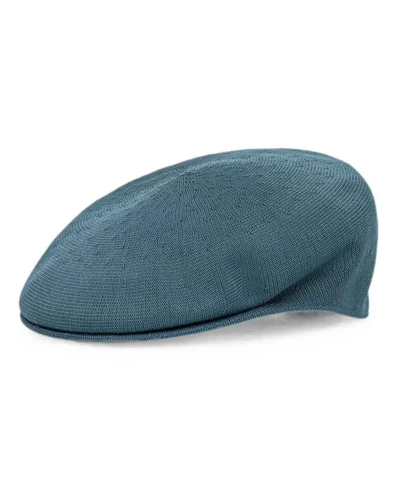 Kangol Tropic™ 504 logo-embroidered flat cap - Blau Blau