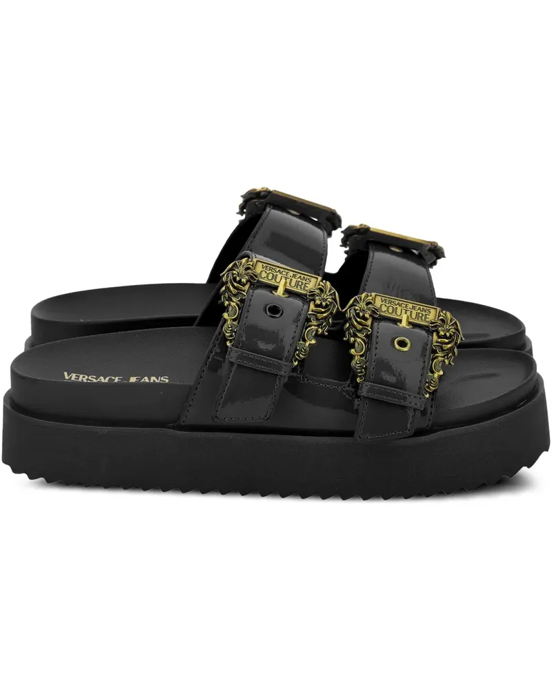Versace Jeans Arizona Pantoletten - Schwarz Schwarz