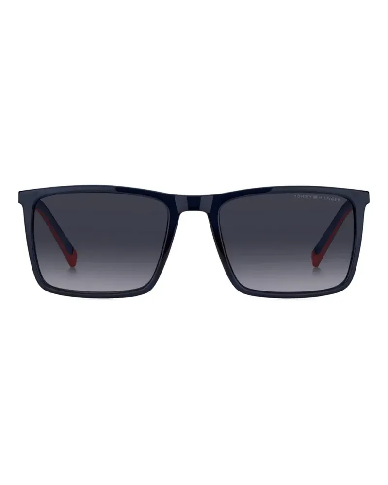Tommy Hilfiger rectangle-frame sunglasses - Blau Blau