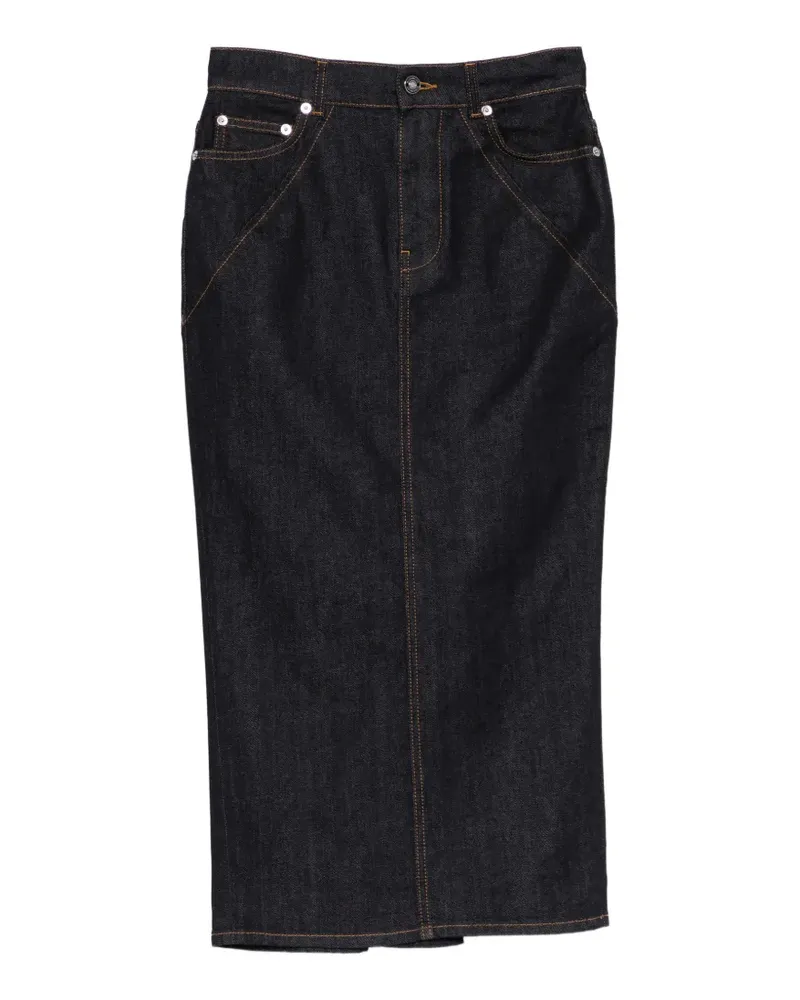 Givenchy five-pockets denim skirt - Blau Blau