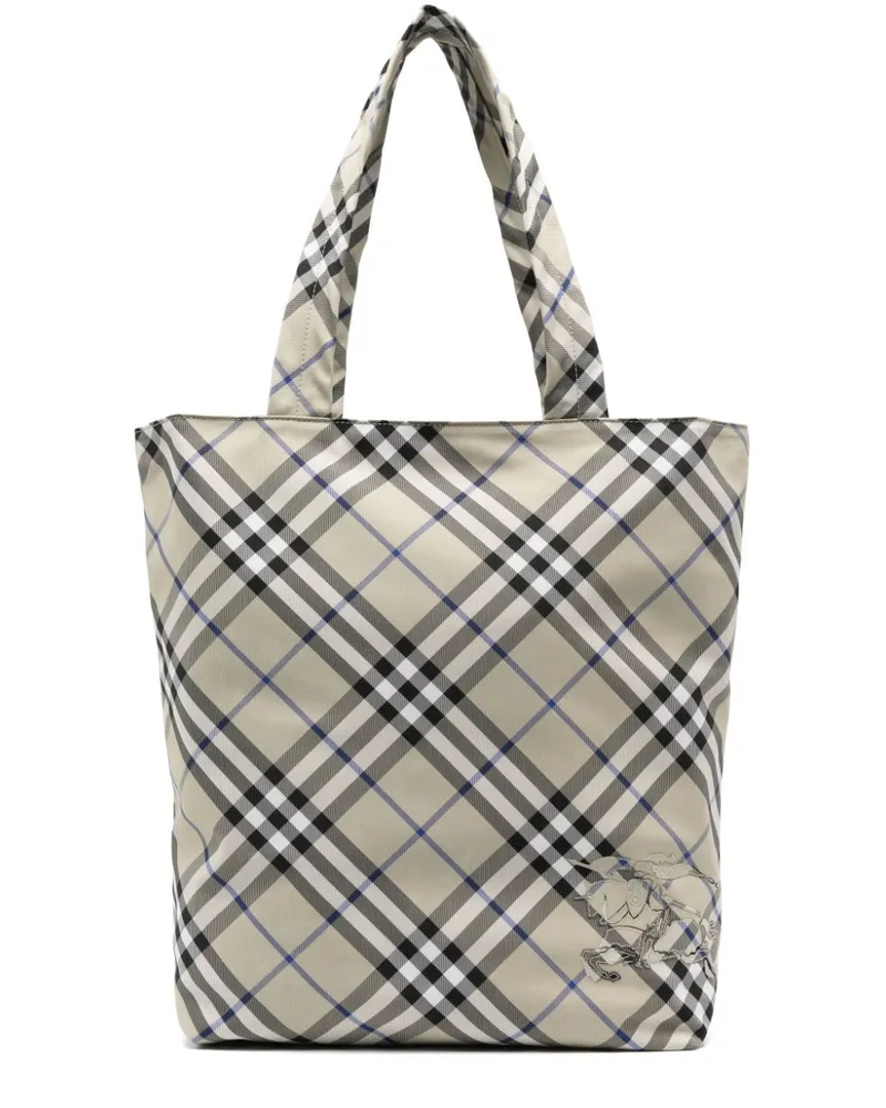 Burberry Tote Bag mit Equestrian Knight-Stickerei - Nude Nude