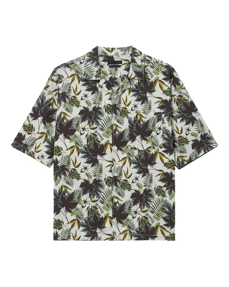 FIVE CM Hemd mit Tasche aus floraler Spitze - Nude Nude