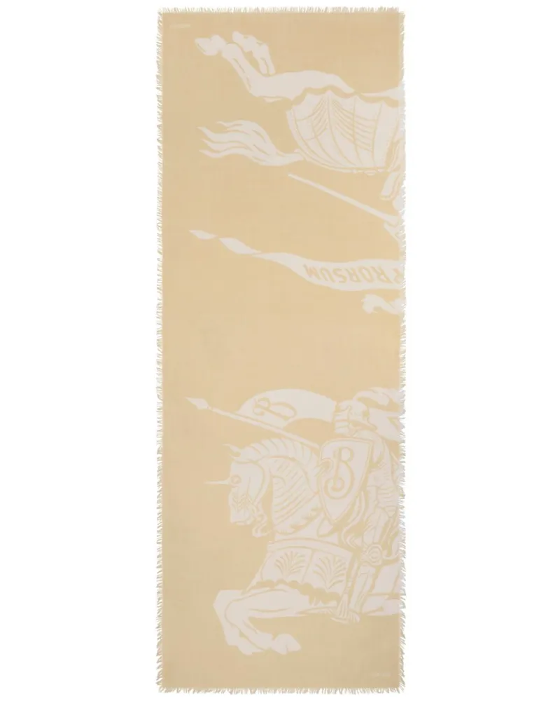 Burberry EKD Schal aus Wolle - Nude Nude