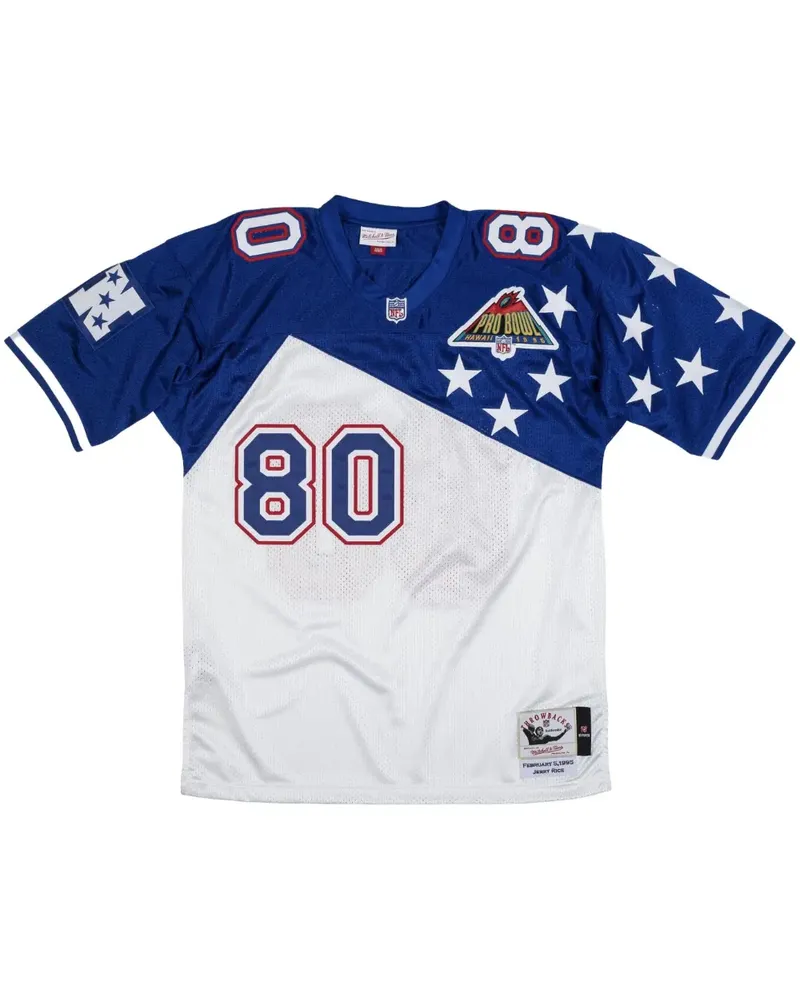 Mitchell & Ness NFC 94 Jerry Rice Authentic T-Shirt - Blau Blau
