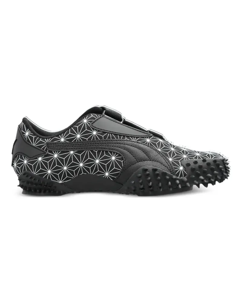 Puma Mostro Sashiko geometric-print touch-strap sneakers - Schwarz Schwarz