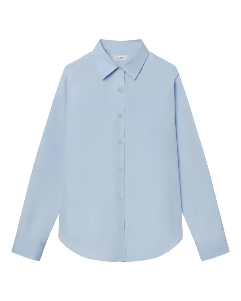 A.L.C. Langärmeliges Mason Hemd - Blau Blau