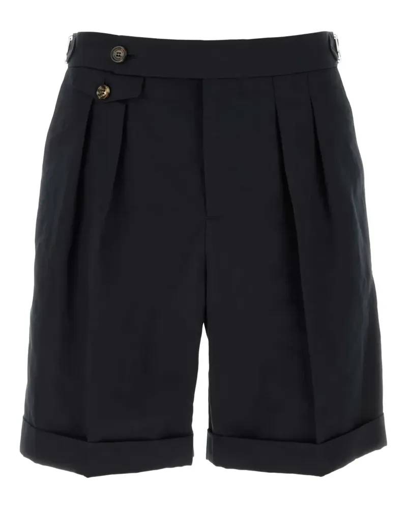 Brunello Cucinelli pleated bermuda shorts - Blau Blau