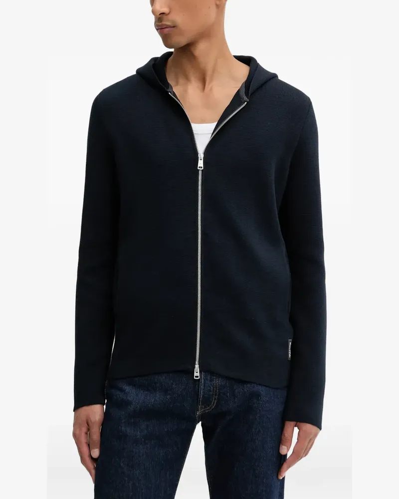 Marc O'Polo zip-up hoodie - Blau Blau
