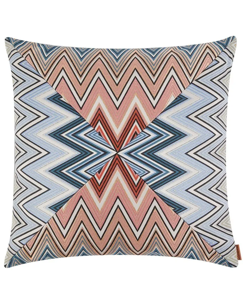 Missoni Home Birmingham Kissen mit Zickzackmuster - Rosa Rosa