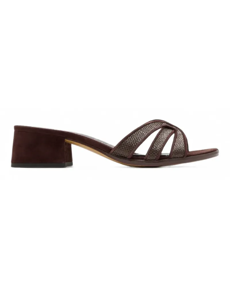 Sam Edelman Farrin block-heel sandals - Braun Braun