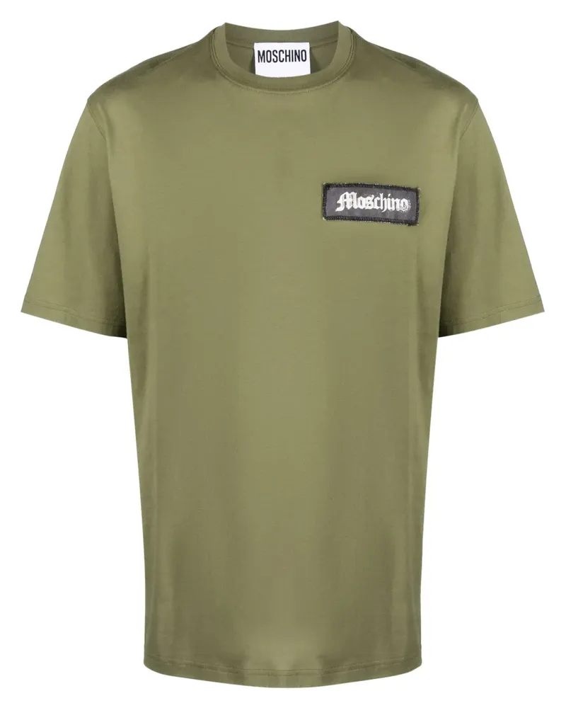 Moschino T-Shirt aus Bio-Baumwolle - Grün Grün