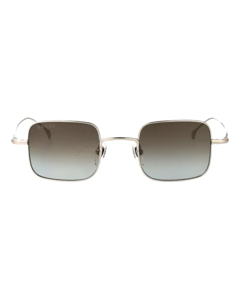 Gucci square-frame sunglasses - Silber Silber