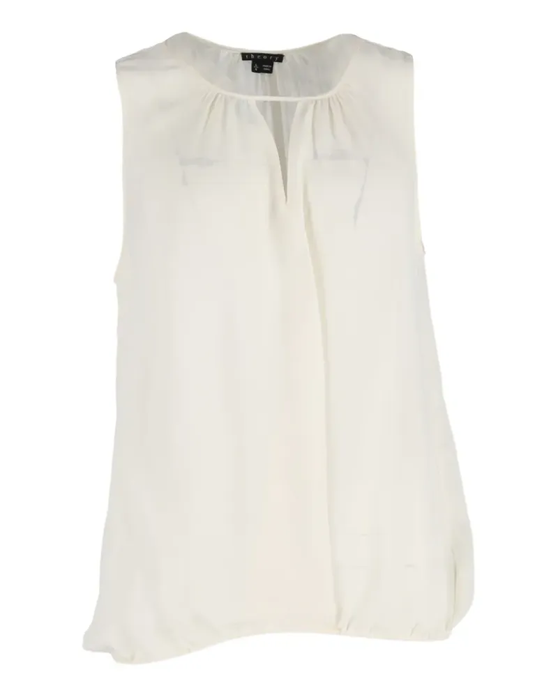 Theory Top aus Seide - Nude Nude