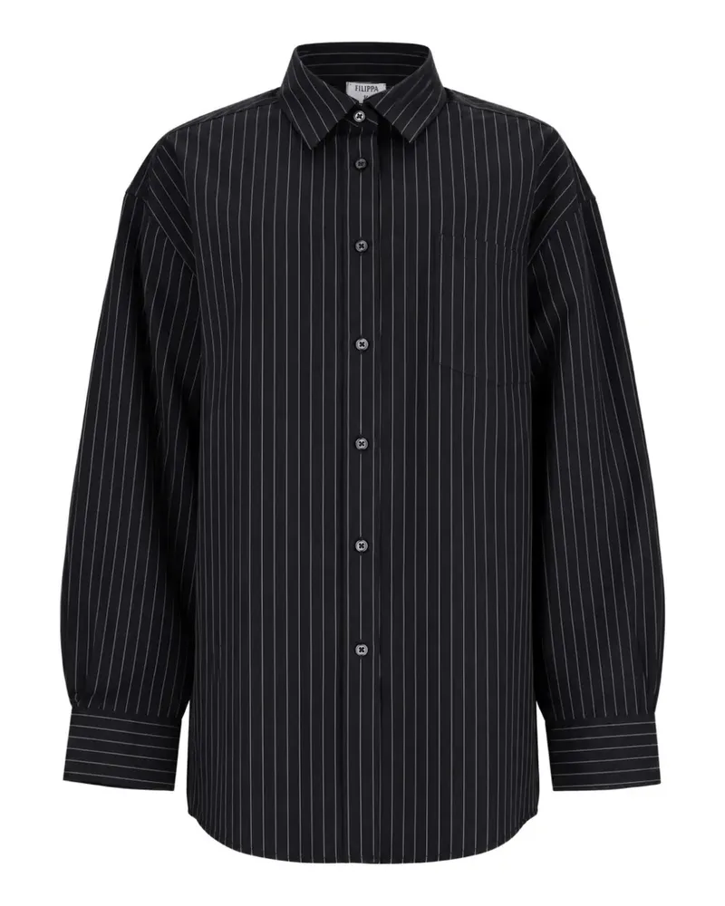 Filippa K Sammy pinstripe-print shirt - Grau Grau
