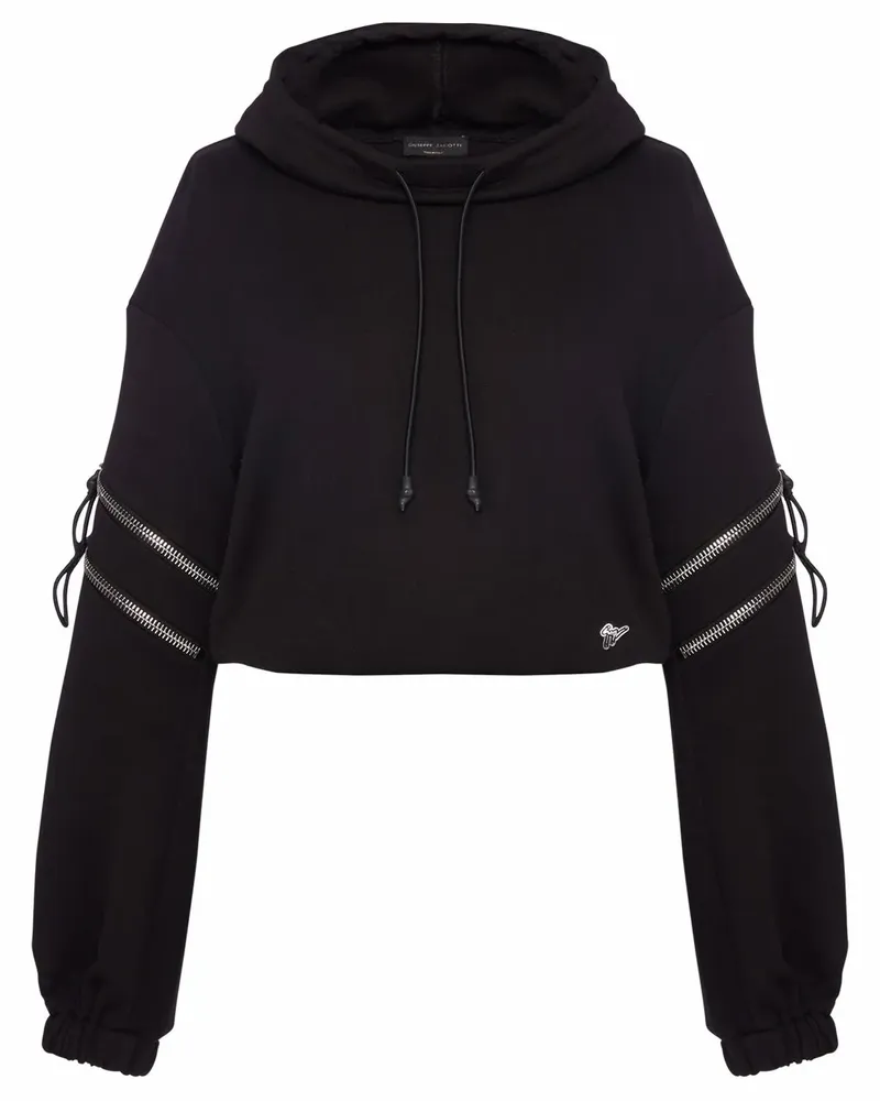 Giuseppe Zanotti Chasma Kapuzenjacke - Schwarz Schwarz