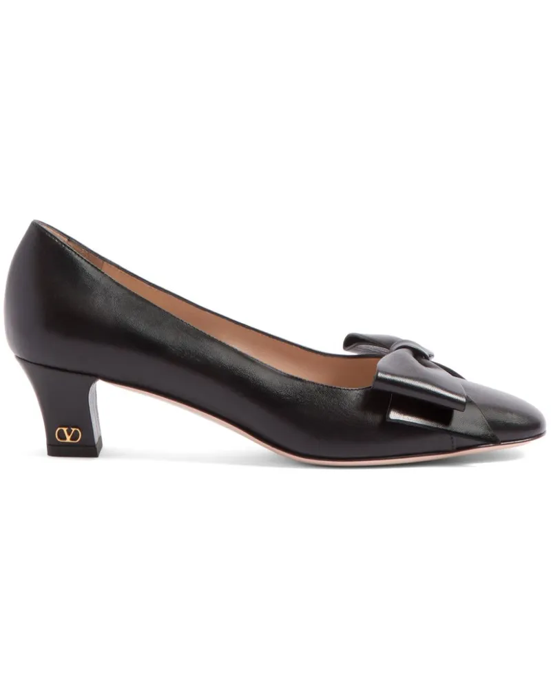 Valentino Garavani Bowow Pumps 45mm - Schwarz Schwarz