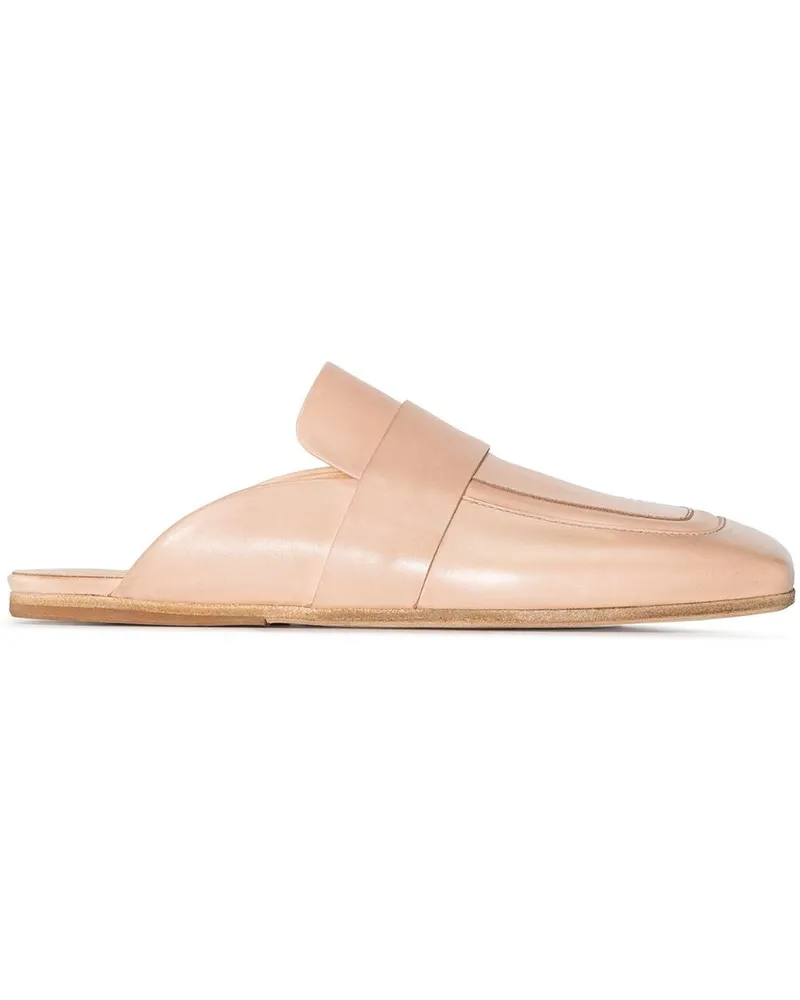 Marsèll Slipper mit eckiger Kappe - Nude Nude