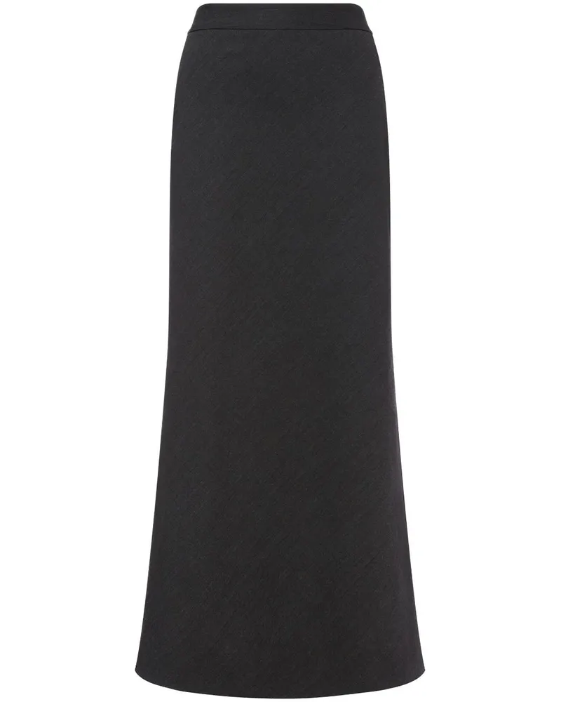 Alberta Ferretti Maxirock mit Falten - Grau Grau