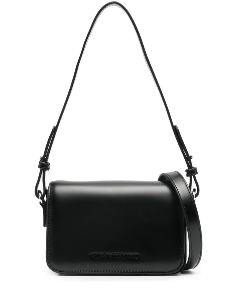 Chiara Ferragni Mini-Tasche in Kuvertform - Schwarz Schwarz