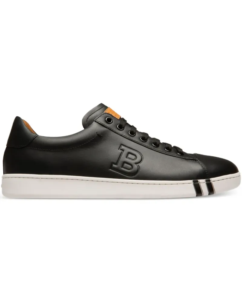 Bally Asher Sneakers mit Logo-Prägung - Schwarz Schwarz