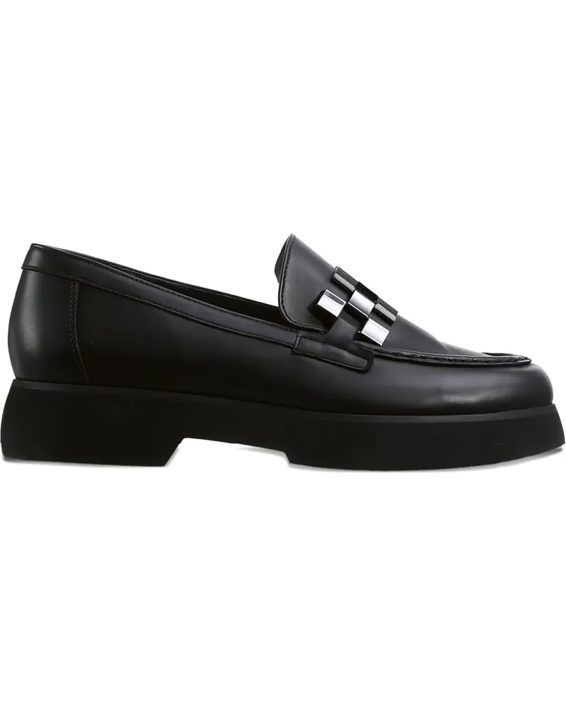 Högl Freddie Loafer mit Plateau - Schwarz Schwarz