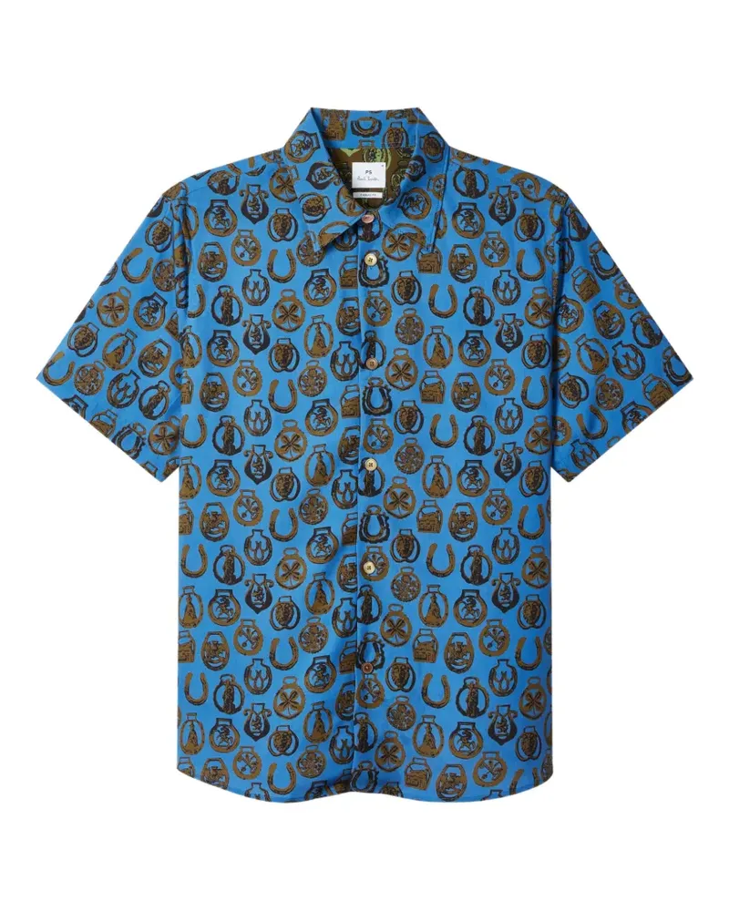 Paul Smith Lucky Charm T-Shirt - Blau Blau