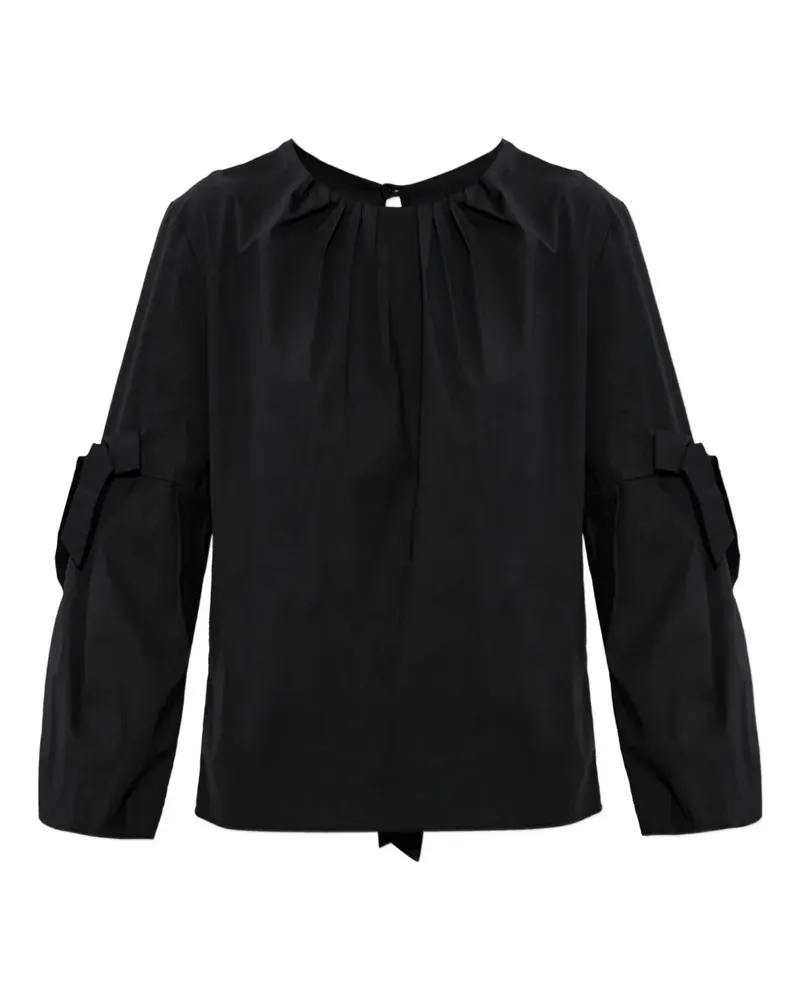 MUNTHE Raelyn Bluse - Schwarz Schwarz