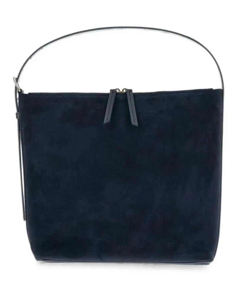 A.P.C. grained-leather shoulder bag - Blau Blau
