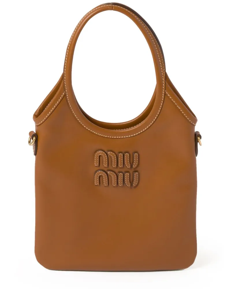 Miu Miu Ivy Handtasche - Braun Braun