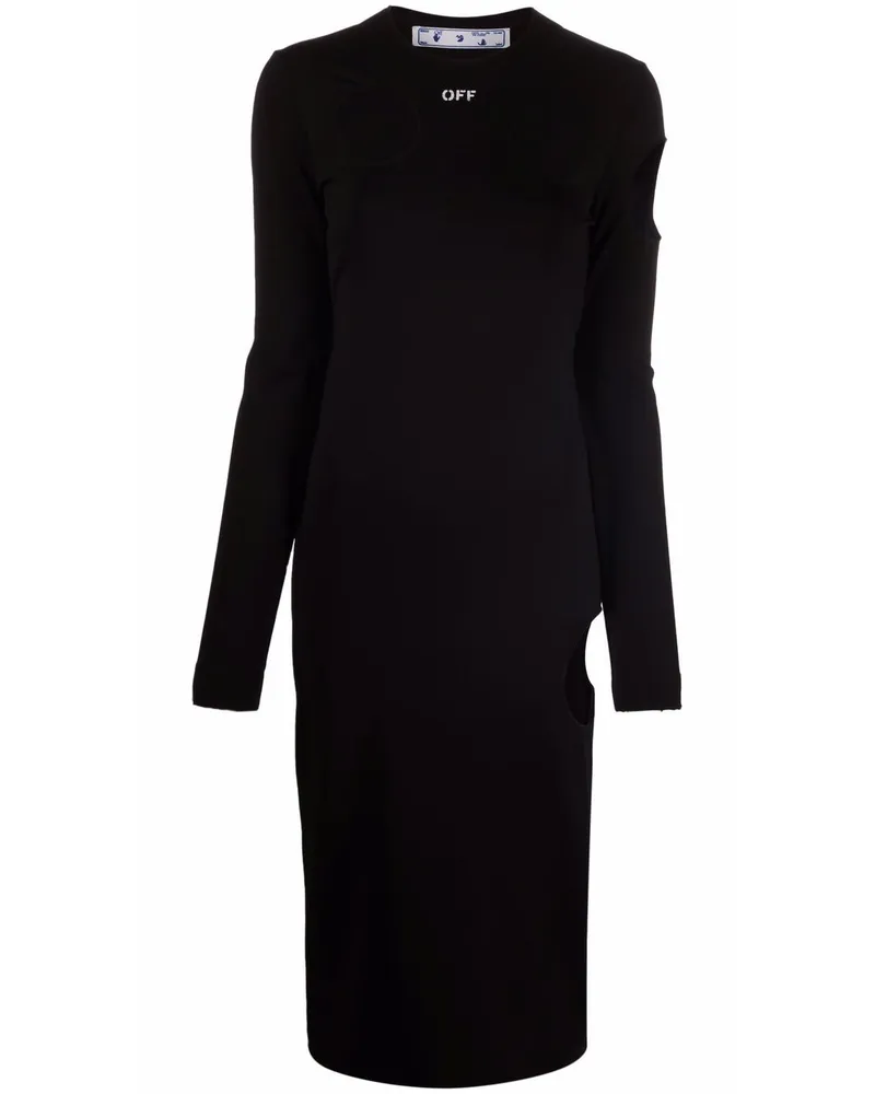 OFF-WHITE Meteor Kleid - Schwarz Schwarz
