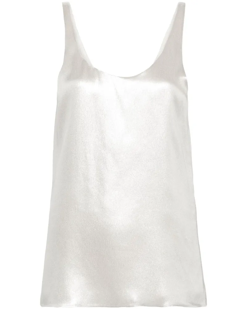 Chloé Top aus Seide - Silber Silber