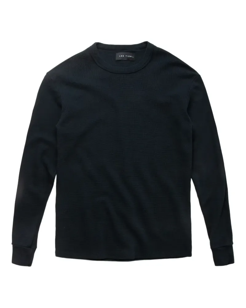 LES TIEN Oberteil mit Rundhalsausschnitt - Schwarz Schwarz