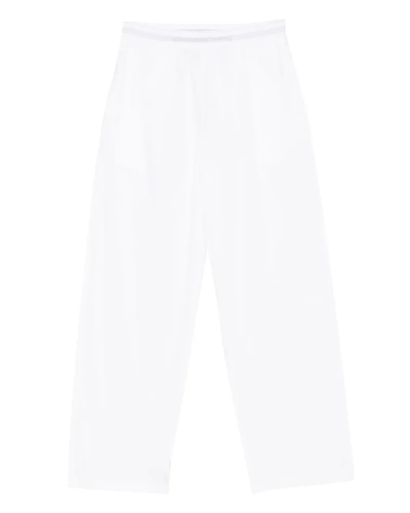 Alexander Wang Klassische Cropped-Hose - Weiß Weiß