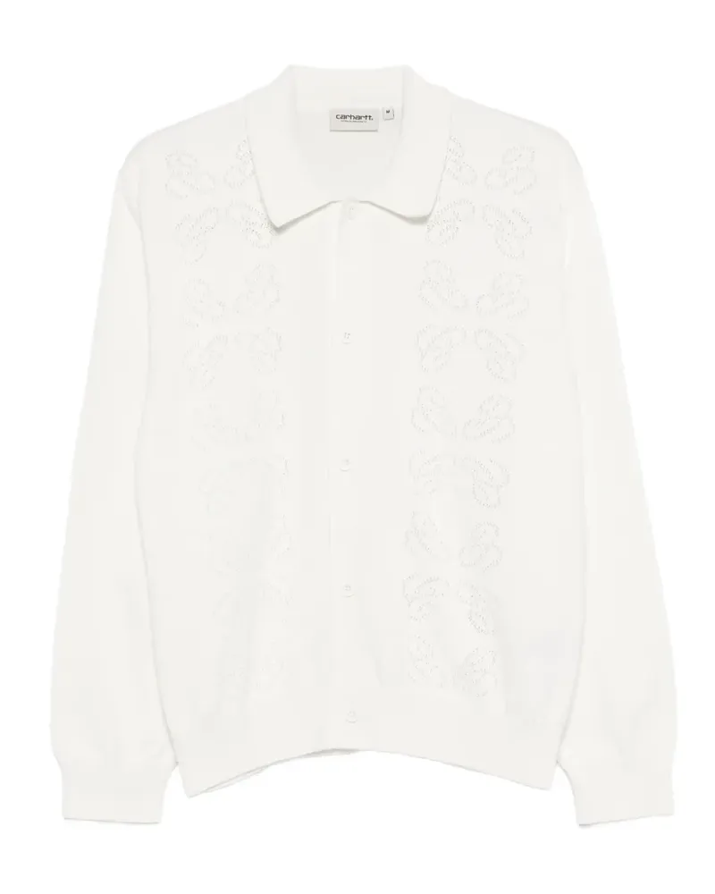 Carhartt WIP Signet Cardigan - Weiß Weiß