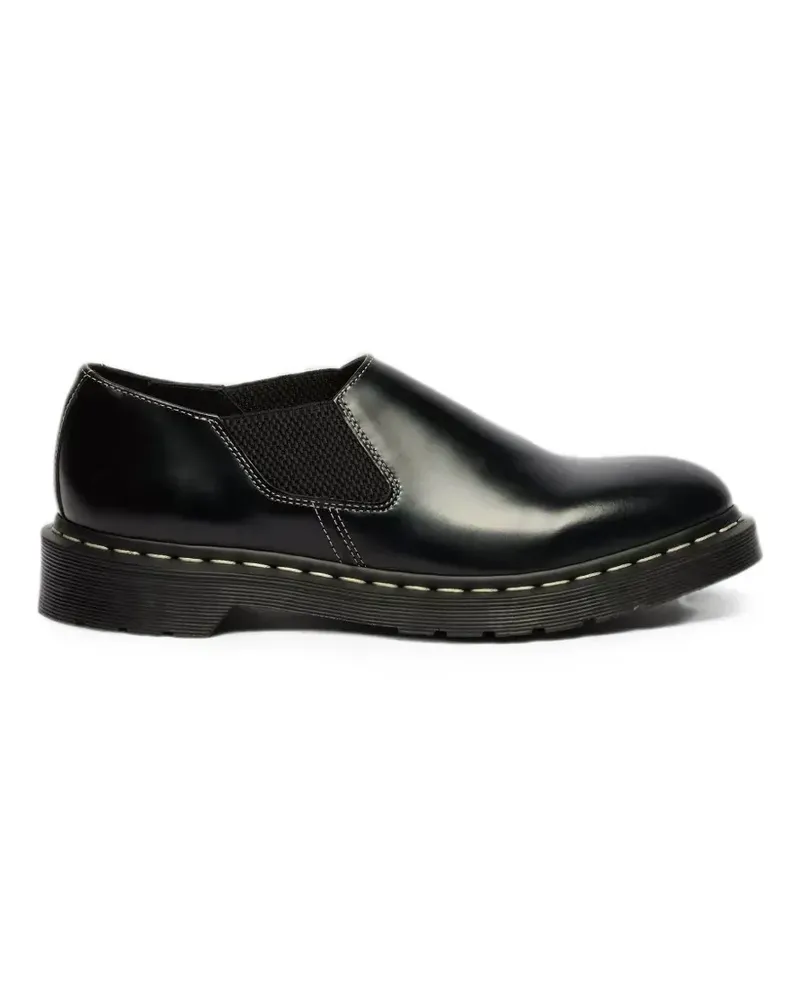 Dr.Martens Louis White Stitch slip-on loafers - Schwarz Schwarz