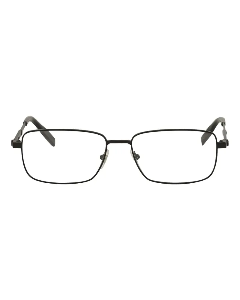 Montblanc rectangle-frame glasses - Schwarz Schwarz