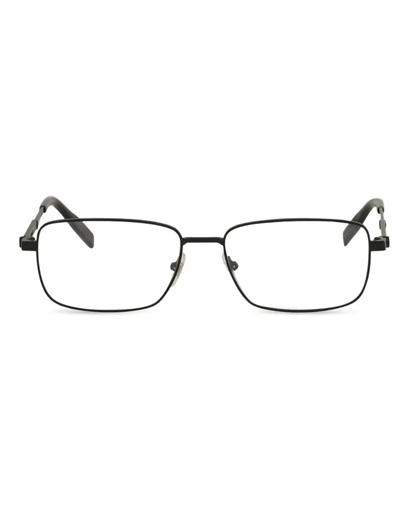 Montblanc rectangle-frame glasses - Schwarz Schwarz