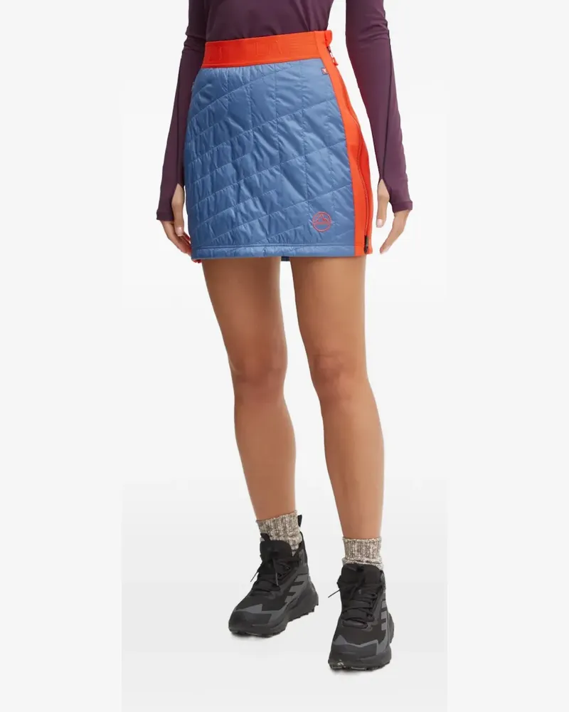 La Sportiva quilted side-zip skirt - Blau Blau